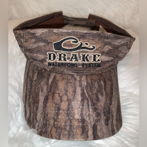 DRAKE waterfowl system camouflage visor hat - Picture 3 of 15